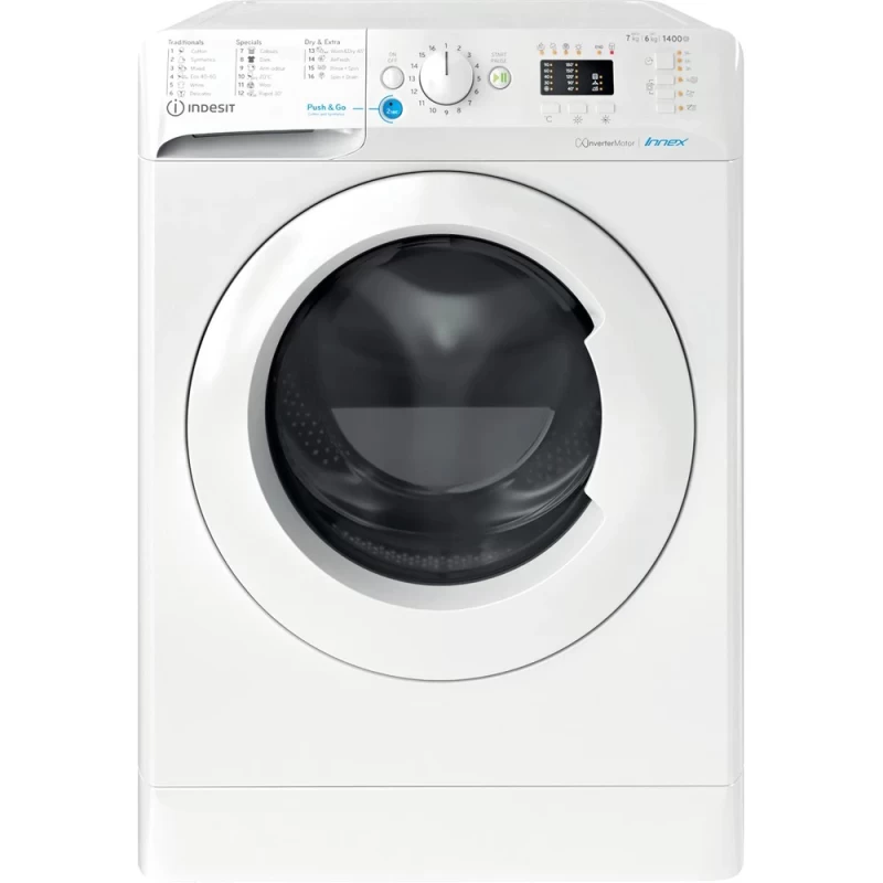 Indesit BDA 76435 9W EE Πλυντήριο Στεγνωτήριο