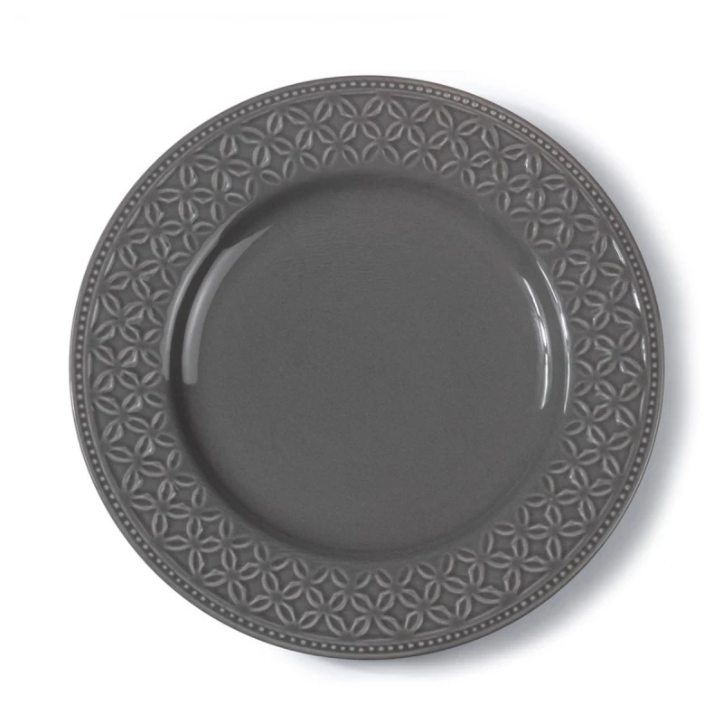 SP Tableware L.V. Studio Grey Πιάτο Ρηχό Πορσελάνης 28 εκ (60018710)