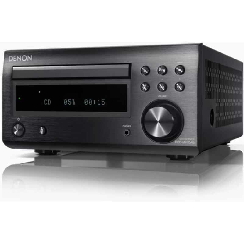 Denon RCD-M41 DAB Black Ολοκληρωμένος Ενισχυτής