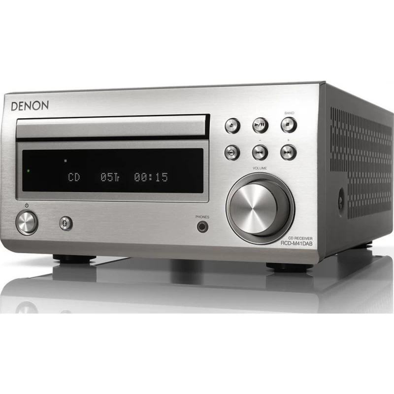 Denon RCD-M41 DAB Silver Ολοκληρωμένος Ενισχυτής