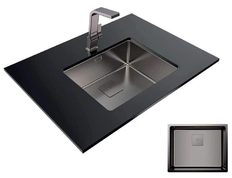 Teka FLEXLINEA RS15 50.40 TITANIUM Inox Νεροχύτης (115000024)