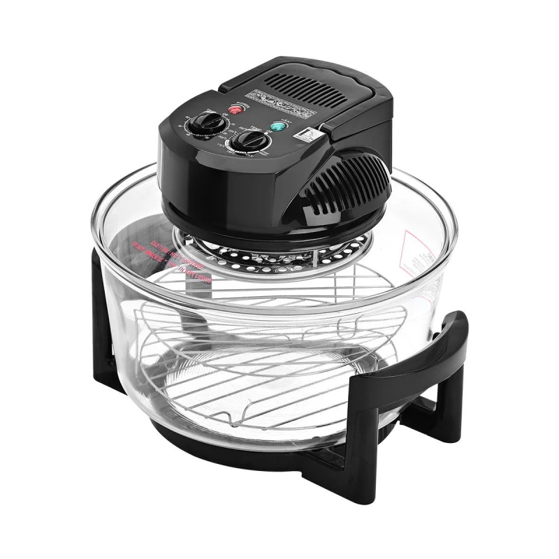 Estia Crystal Cook Φουρνάκι Ρομπότ 1400w 12lt με Αντιστάσεις Μαύρο (06-16555)