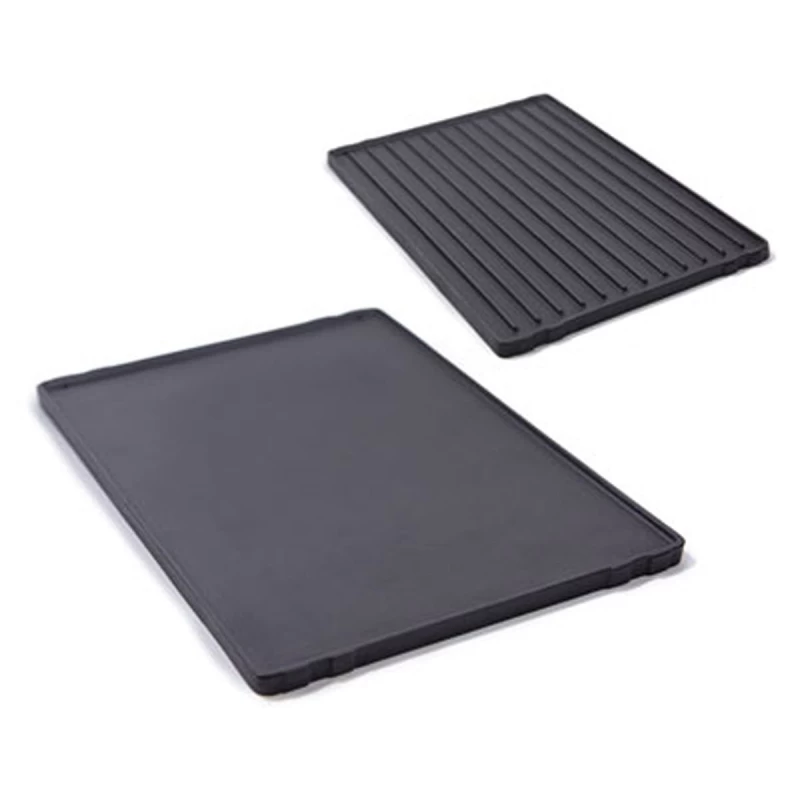 GrillPro 91212 Μαντεμένια πλάκα διπλής όψης (010828)