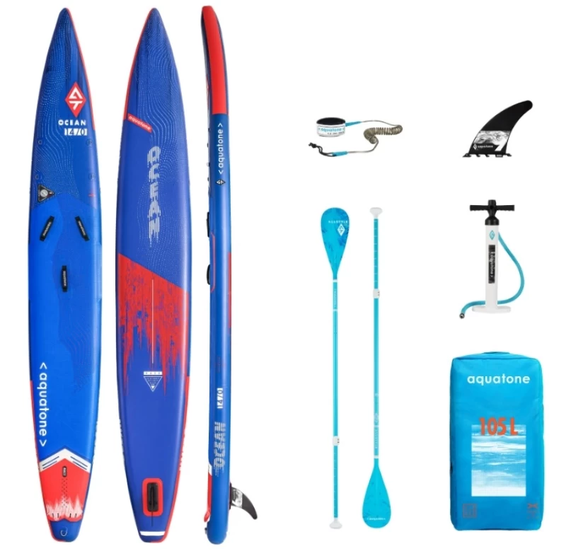 Aquatone SUP Ocean 14’0” Race Φουσκωτό SUP (TS-621D) (103948)