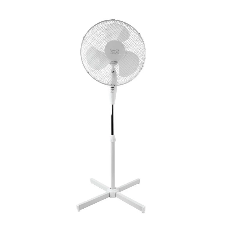 Neotech WLSF-4043 16'' 40εκ. Λευκός Ανεμιστήρας Ορθοστάτης (800583)