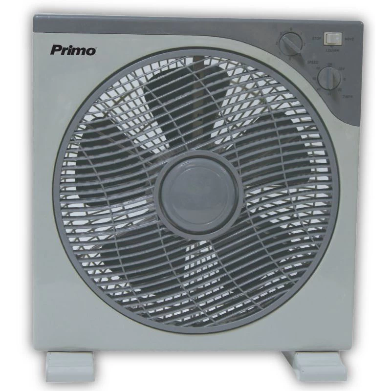 Primo PRBF-80287 12'' 30CM Λευκός-Γκρι Ανεμιστήρας Box Fan (800287)