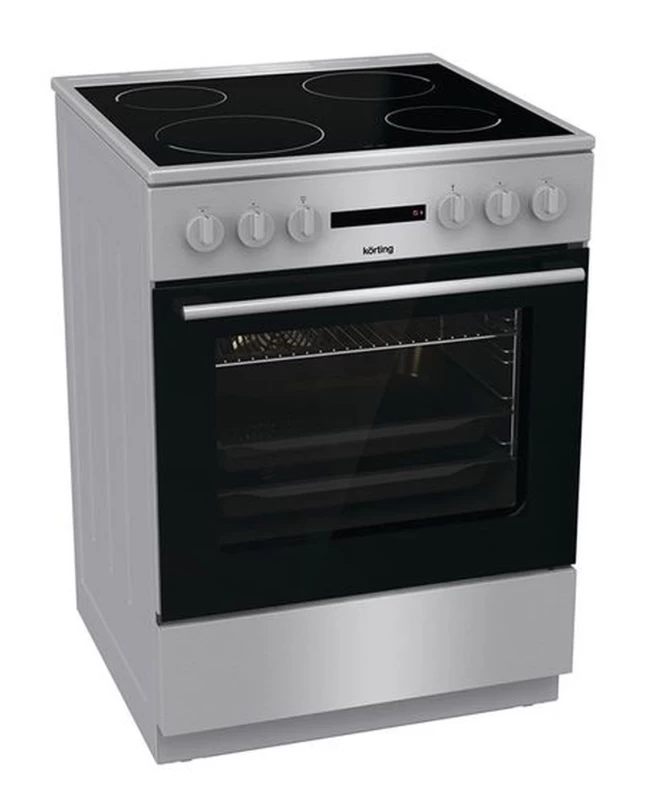 Korting KEC6A40XG Κεραμική Κουζίνα Inox (741903)