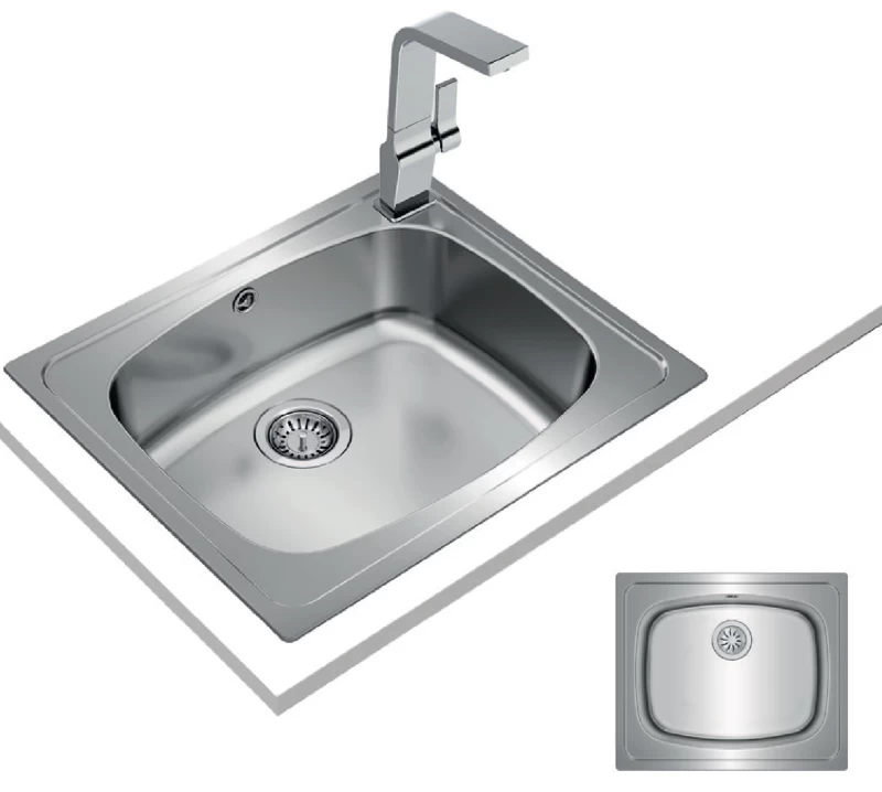 Teka UNIVERSE 60 T-XP 1B Inox Νεροχύτης (115010012)