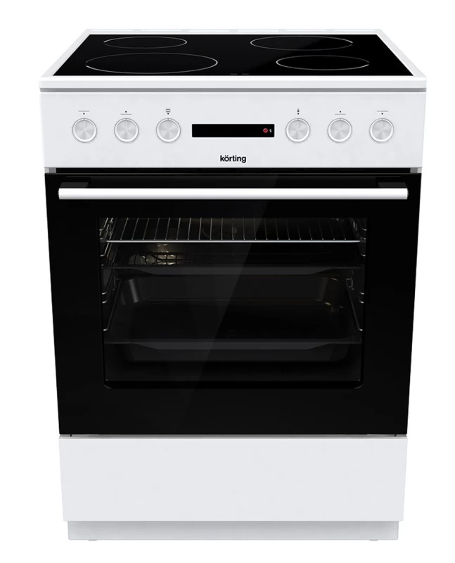 Korting KEC6A40WPG Κεραμική Κουζίνα Λευκή (742652)