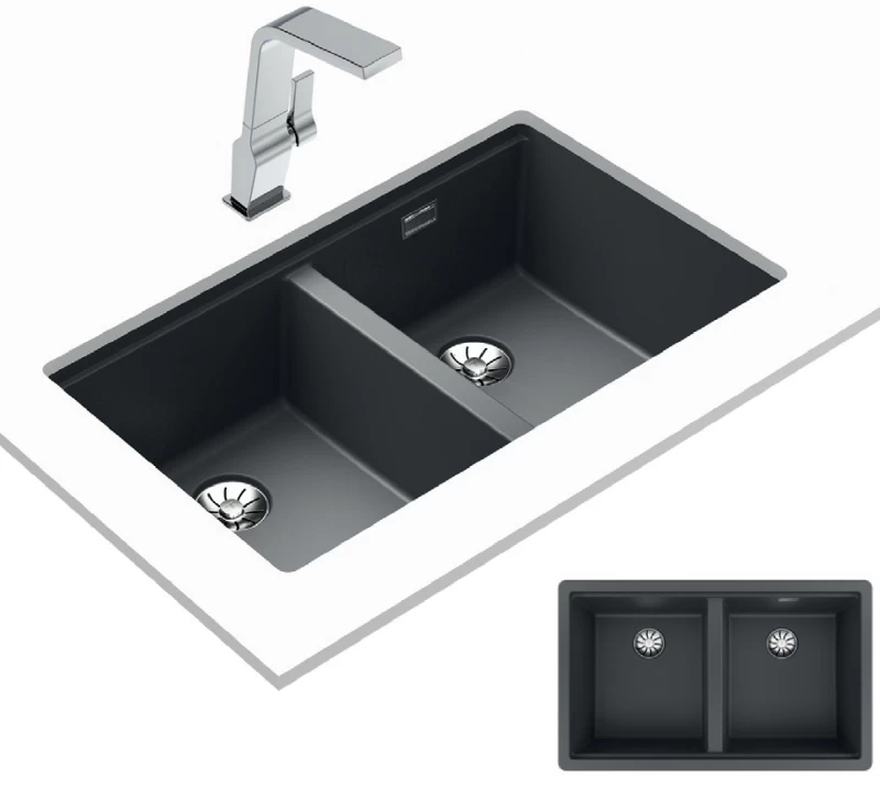 Teka RADEA R10 2B 750 M-TG Dark Grey Νεροχύτης (115260039)