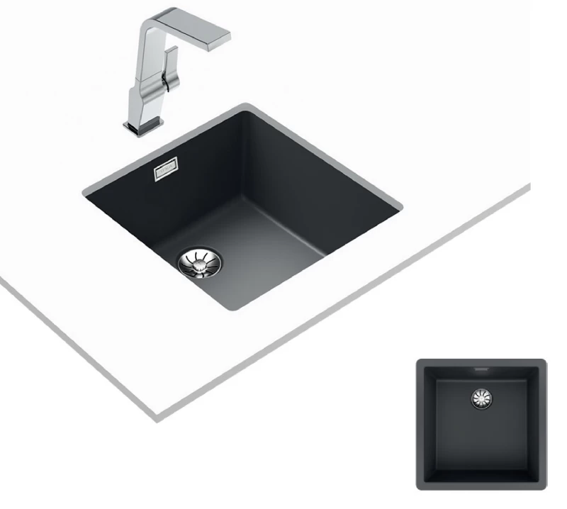 Teka RADEA R10 40.40 M-TG Dark Grey Νεροχύτης (115230049)