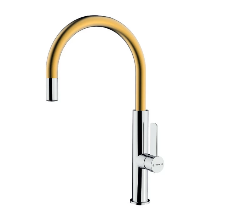 Teka FOT 995 Chrome Brass Μπαταρία Κουζίνας (116030034)