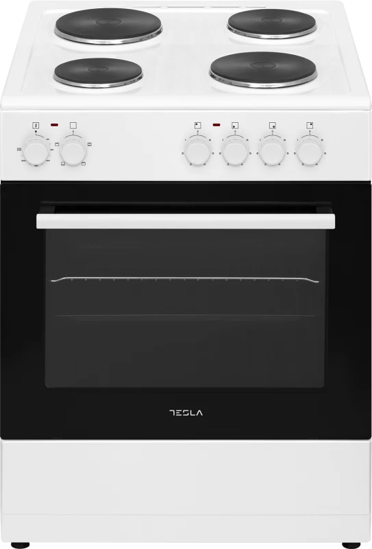 Tesla CS6400SW Εμαγιέ Hλεκτρική Kουζίνα