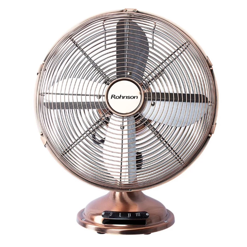 Rohnson R-863 Vintage Επιτραπέζιος Ανεμιστήρας 30εκ