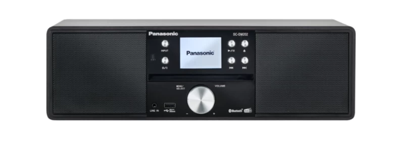Panasonic SC-DM202EG-K Black Μίνι All in One Σύστημα HiFi