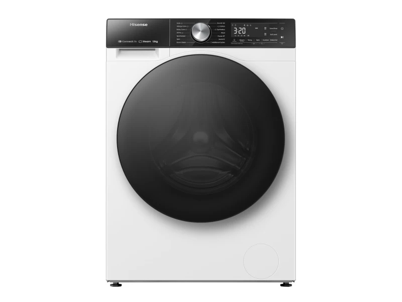 Hisense WF5S1243BW Steam Πλυντήριο Ρούχων