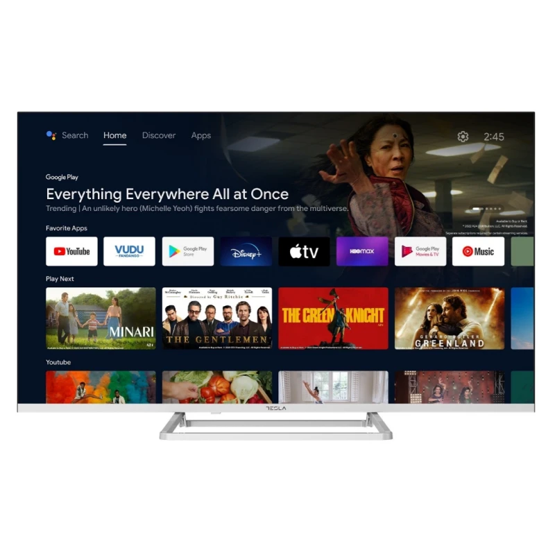 Tesla 43E635SUS 43'' UHD 4K Smart TV Τηλεόραση