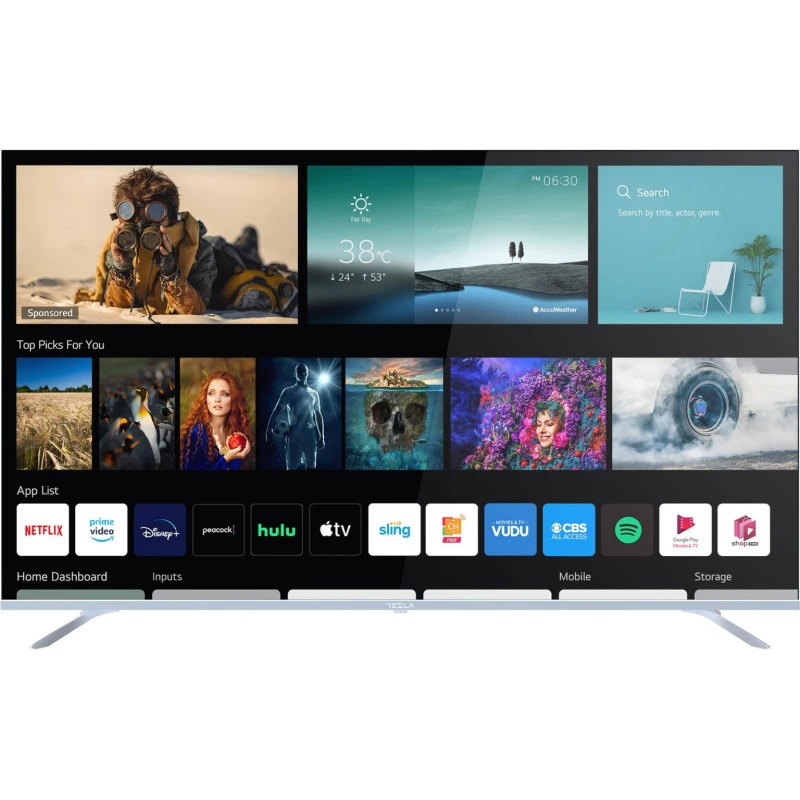 Tesla Q65K935SUS 65'' QLED 4K Smart TV Τηλεόραση