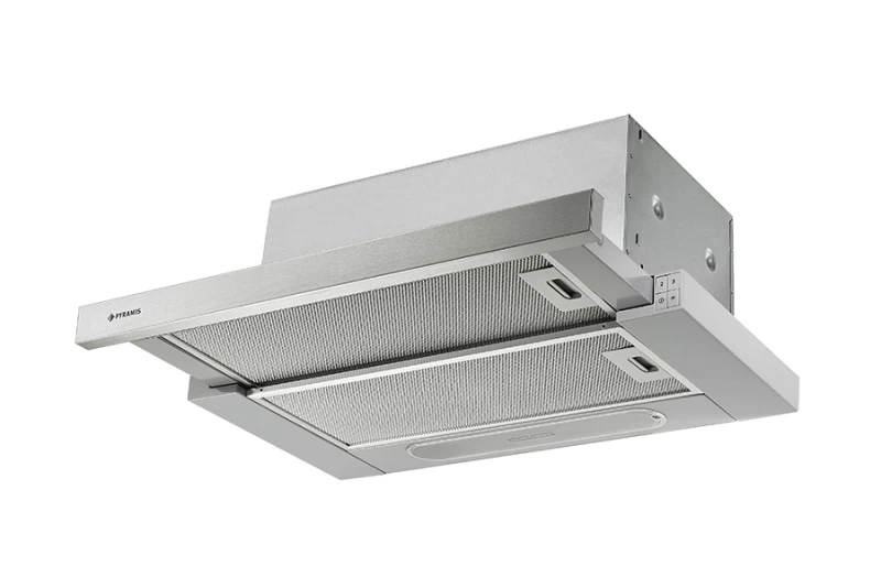 Pyramis Essential Turbo 60cm Inox Απορροφητήρας Συρόμενος (065017502)