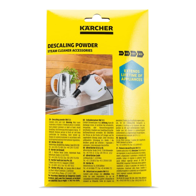 Karcher RM 511 Σκόνη Αφαλάτωσης 6x17g (6.296-193.0)