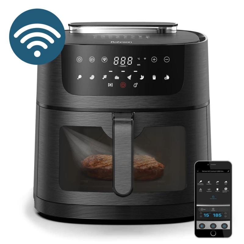 Rohnson R-2858 SmartChef XL 2 Soft Cooking Air Fryer Φριτέζα Αέρος