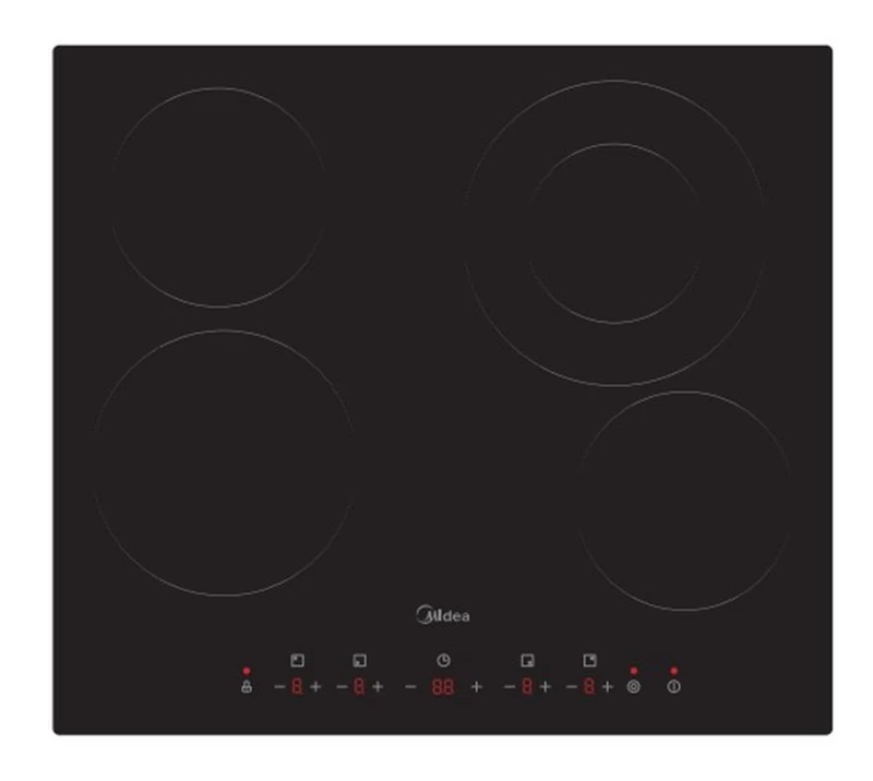 Midea MCH640F145K0 Αυτόνομη Κεραμική Εστία