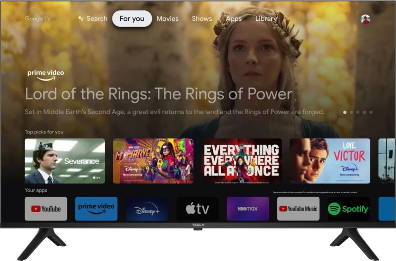 Tesla 43S635BUS 43'' UHD 4K Smart TV Τηλεόραση