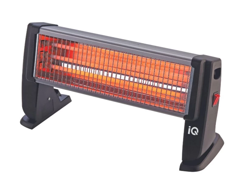 IQ HT-1453 Black Θερμάστρα Χαλαζία 1500W