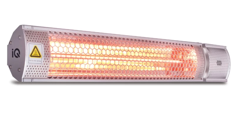 IQ HT-1497 Silver Σόμπα Εξωτερικού Χώρου 2000W