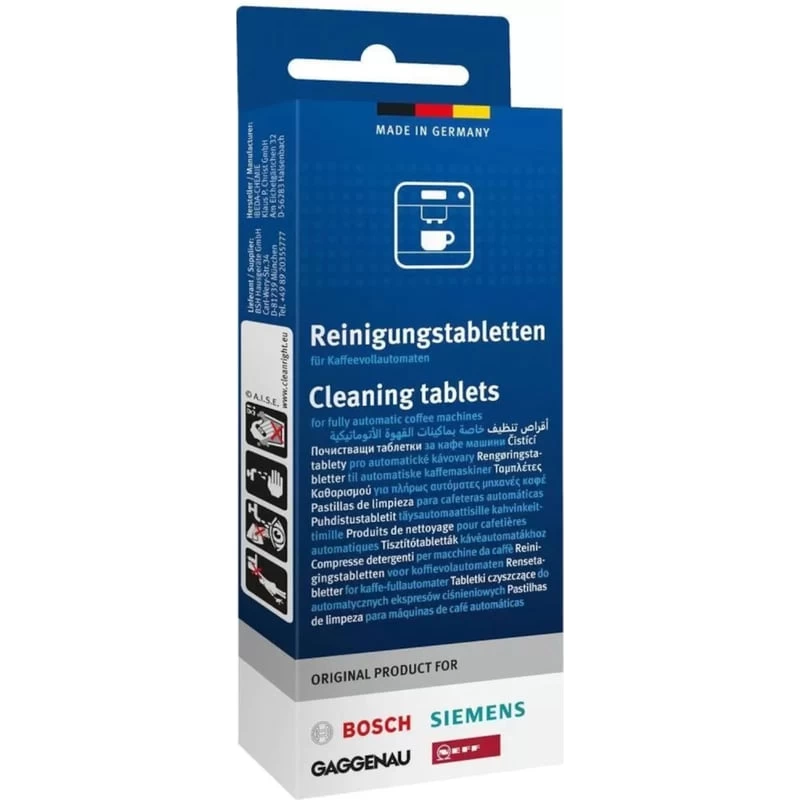 Bosch 312295 Δισκία Καθαρισμού για μηχανές καφέ και βραστήρες