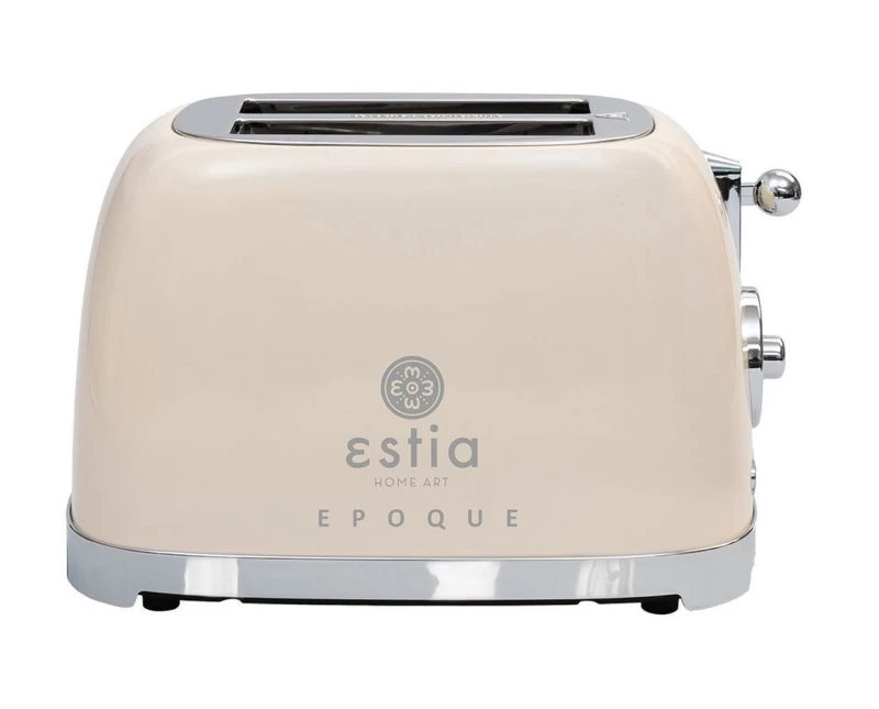 Estia 06-12151 Retro Epoque Μπεζ Φρυγανιέρα 2 Θέσεων 815W
