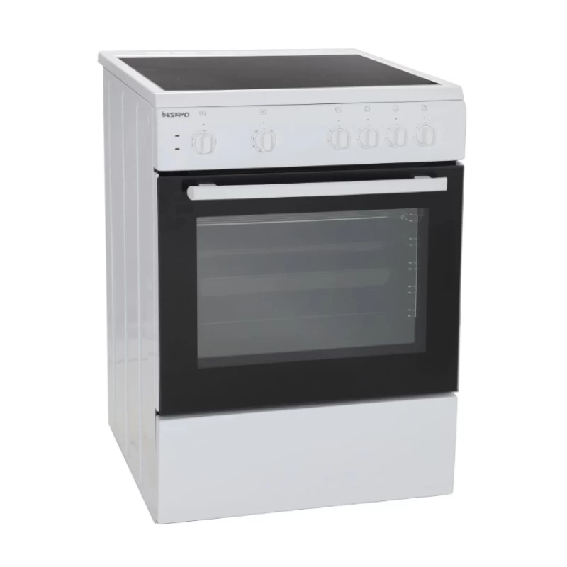 Eskimo ES VC4031W Κεραμική Κουζίνα