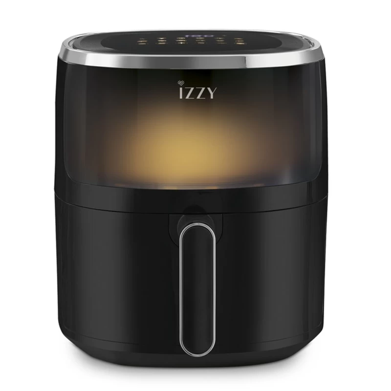 Izzy IZ-8222 Digital Φριτέζα Αέρος 4.5Lt Κεραμική με Παράθυρο (224908)