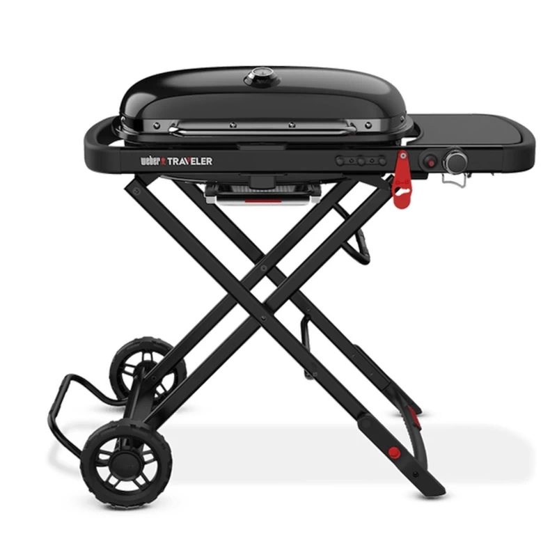 Weber Traveler Stealth Edition Φορητή Ψησταριά Υγραερίου (9013075)