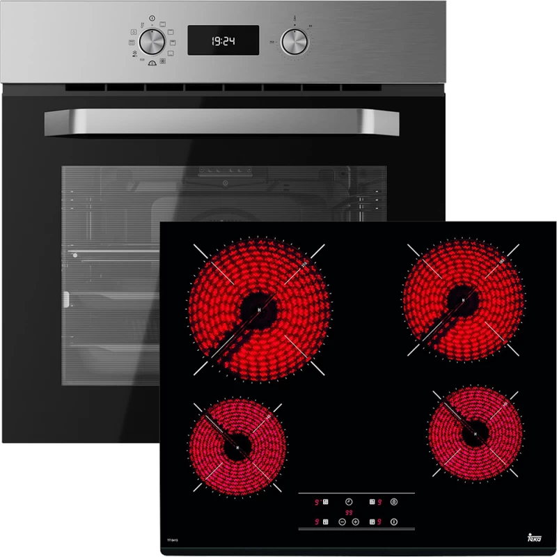Teka HCB 6646 AirFry + TBC 64010 TTC Σετ Φούρνος/Εστία