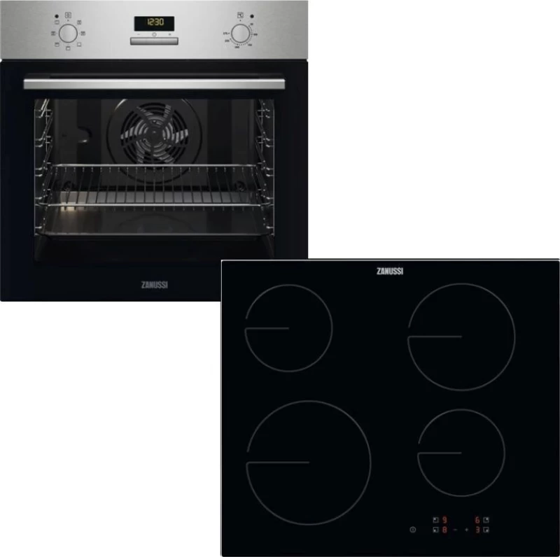 Zanussi ZOHEF2X + ZHRN641K Σετ Φούρνος/Εστία