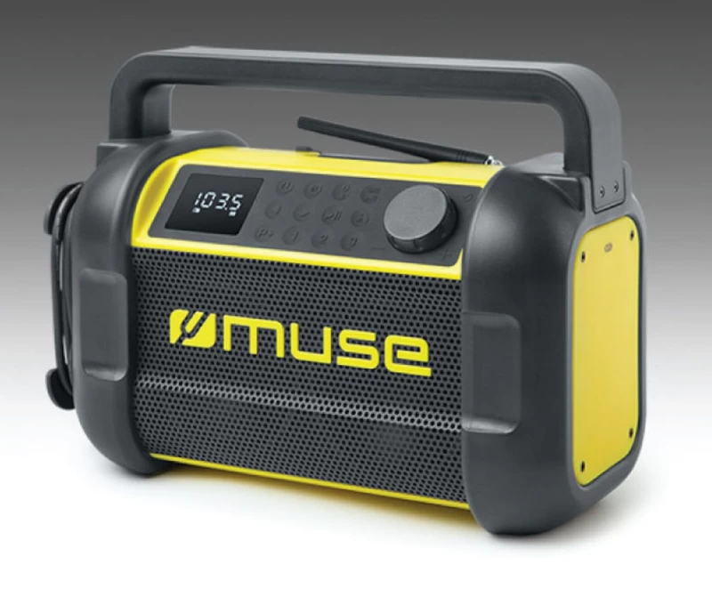 Muse M-928BTY Ραδιόφωνο Jobsite Μπαταρίας-Ρεύματος με Bluetooth (230186)