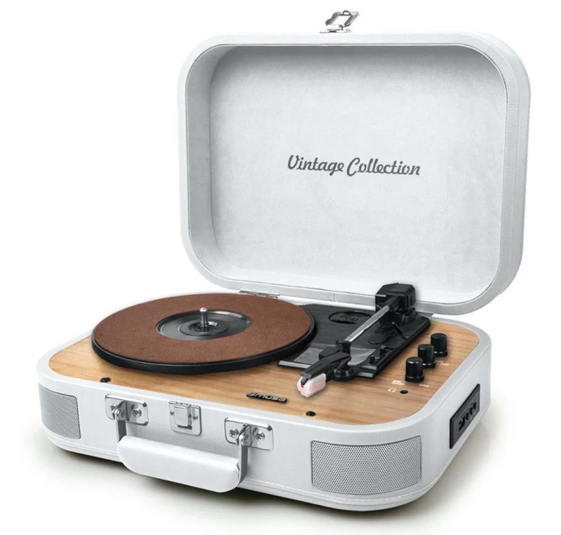 Muse MT-201WW Λευκό Πικάπ-Bluetooth Με USB (230194)