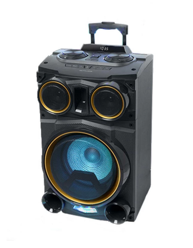Muse M-1938DJ Party Box Bluetooth-FM-MP3-USB Με Μικρόφωνο (230151)
