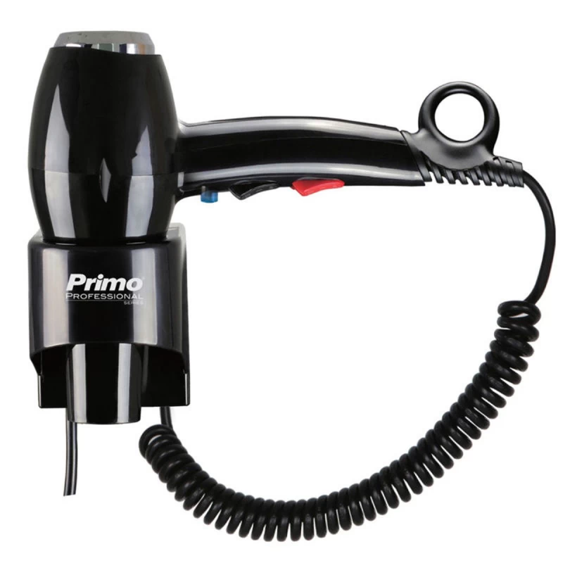 Primo PRHD-50013 Μαύρο Σεσουάρ Ξενοδοχειακού τύπου 2000W AC με κρύο αέρα (500013)