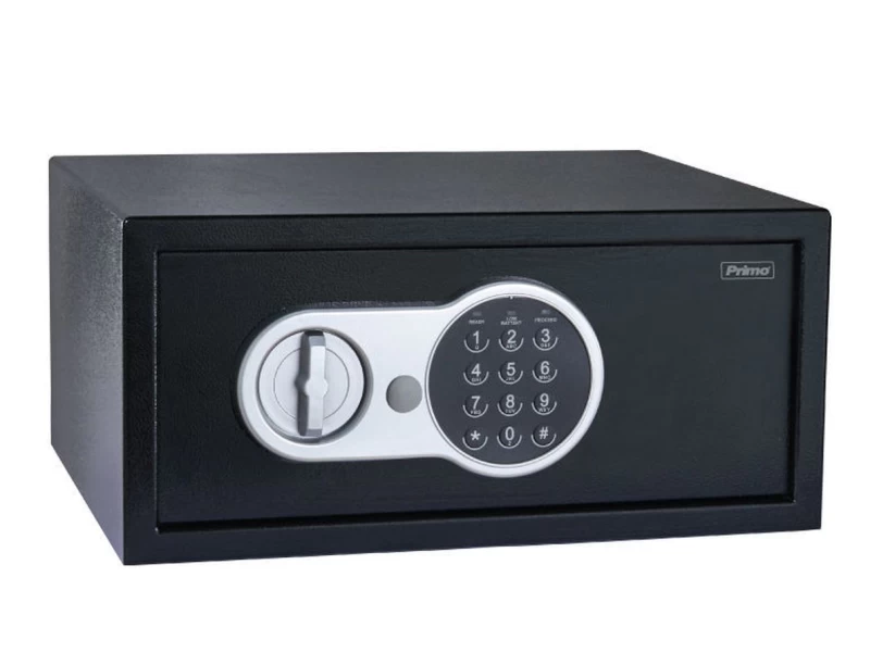 Primo PRSB-50070 Μαύρο Χρηματοκιβώτιο Ηλεκτρονικό 38Χ44Χ20εκ. (500070)