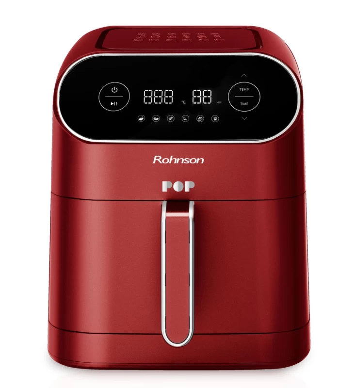 Rohnson R-2859R Red Air Fryer Pop Φριτέζα Αέρος