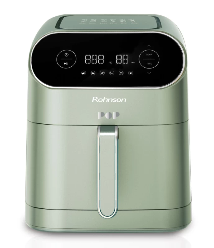 Rohnson R-2859G Green Air Fryer Pop Φριτέζα Αέρος