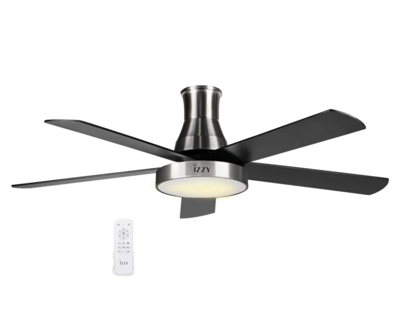 Izzy IZ-9043 Ανεμιστήρας Οροφής 132εκ Μοτέρ DC 65W – Τηλεχειριστήριο (224391)