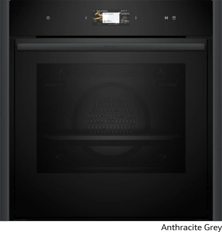 Neff B69VS3AY0 Anthracite Grey Εντοιχιζόμενος Φούρνος NVS60E6A0 (B69VS3AY0 + Z9060AY0)