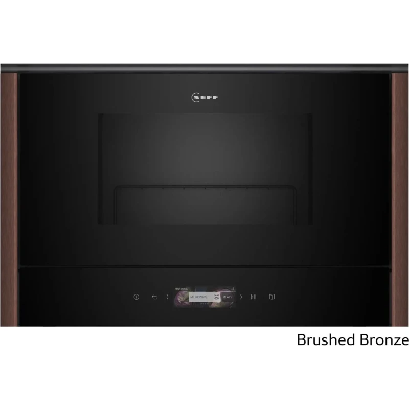 Neff NL9GR31Y1 Brushed Bronze Εντοιχιζόμενος Φούρνος Μικροκυμάτων NML38E0B0 (NL9GR31Y1 + Z9038BY0)