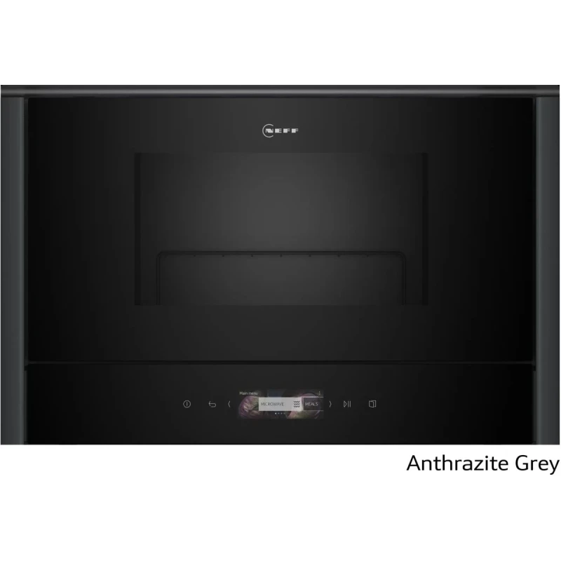 Neff NL9GR31Y1 Anthracite Grey Εντοιχιζόμενος Φούρνος Μικροκυμάτων NML38E0A0 (NL9GR31Y1 + Z9038AY0)