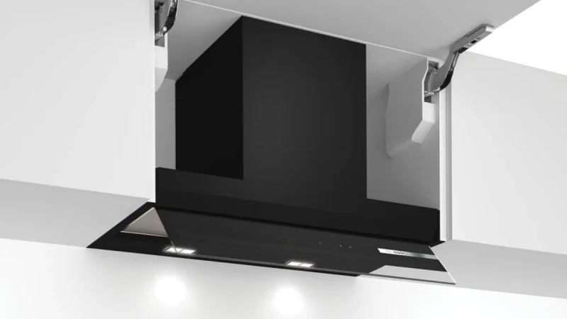 Bosch DBB67AM60 Μηχανισμός Απορρόφησης Box 60 cm clear glass black printed