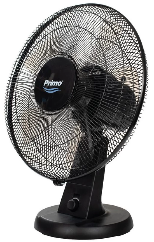 Primo PRTF-80602D 16'' 40εκ Μαύρος Ανεμιστήρας Επιτραπέζιος (800602)