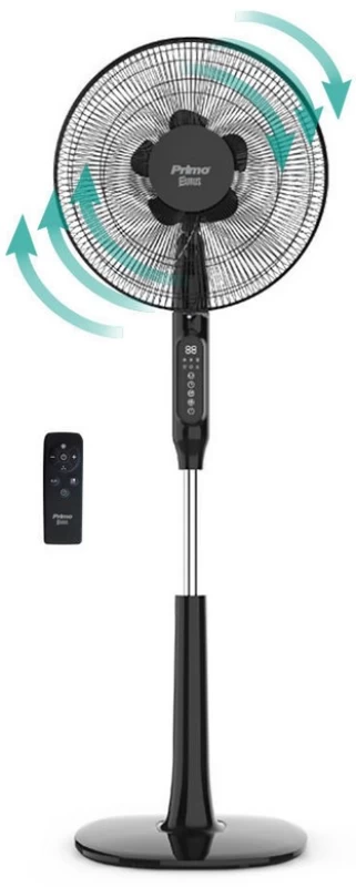 Primo PRSF-80615D Ανεμιστήρας Ορθοστάτης 16'' 40εκ. Μαύρος με R/C (800615)